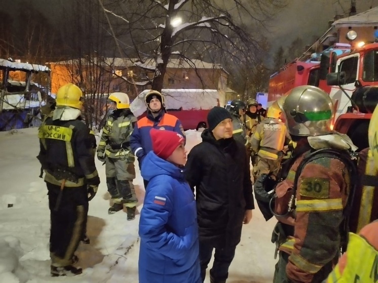 Несколько дней займет обследование всего дома в Петрозаводске, где произошел взрыв газа