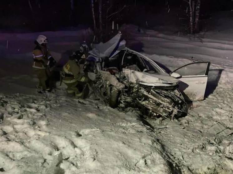 Два человека погибли на трассе в Татарстане при выезде на встречную