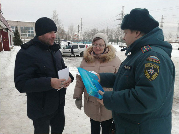 В Кингисеппском поселке провели рейд по пожарной безопасности