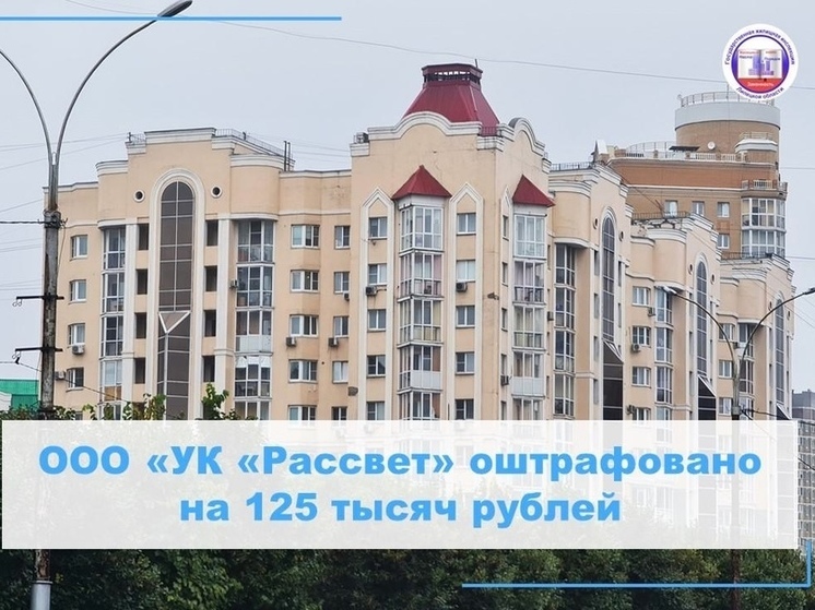 УК в Липецке начала 2025 год со штрафа
