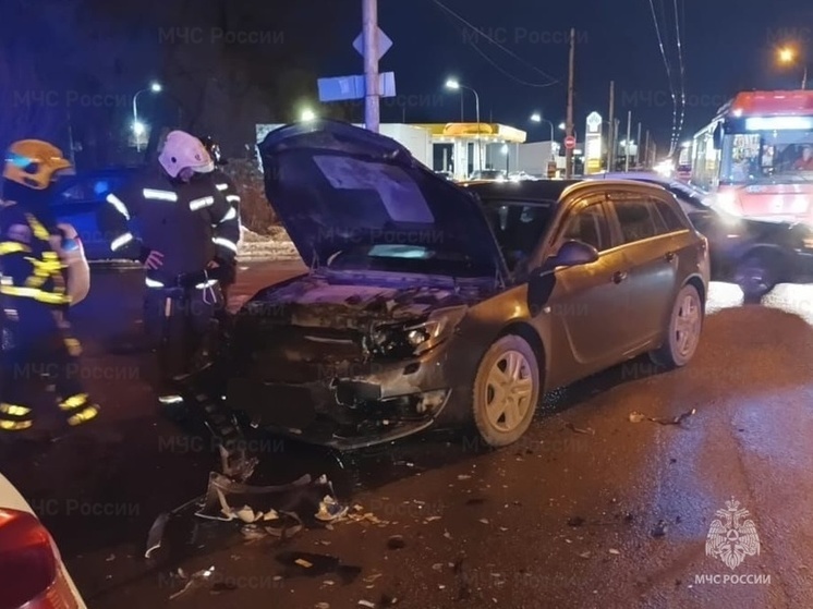 Человек пострадал в ДТП на Московской в Калуге