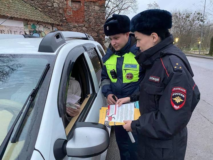 В выходные калининградские дорожные полицейские будут ловить нетрезвых водителей