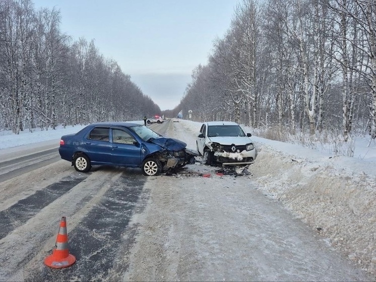 На подъезде к Северодвинску произошла авария с пострадавшими