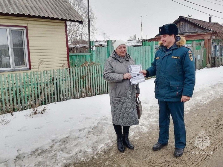 Курганские спасатели провели рейды в жилом секторе