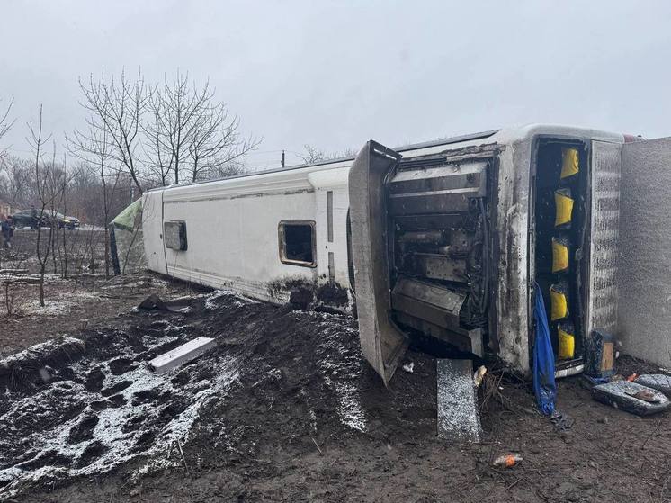 В ДТП с автобусом в районе Иловайска погибли три человека