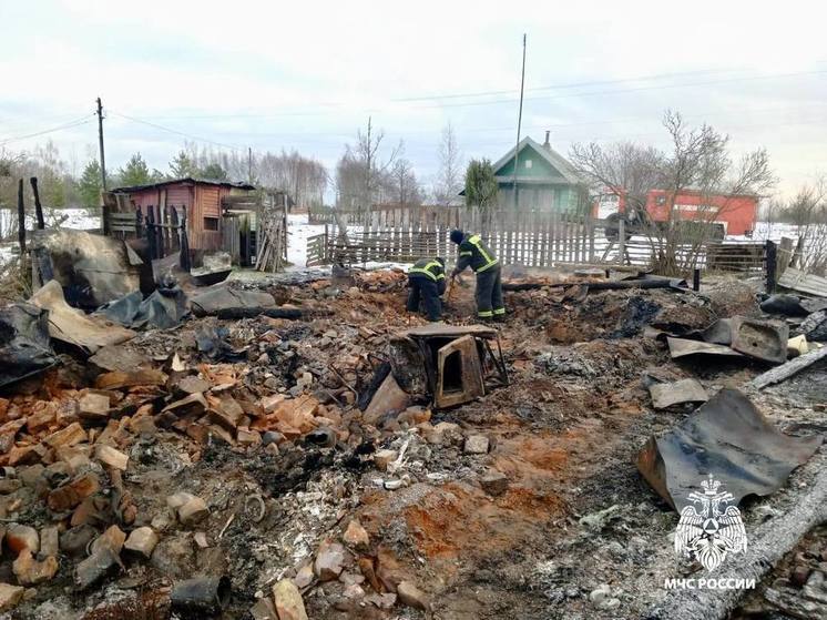 Пожар в жилом доме Тверской области унес человеческие жизни
