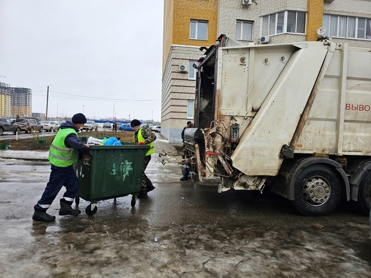 Из Тамбова вывезли 1800 тонн мусора после новогодних праздников