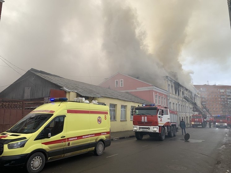 Тульское МЧС отправило в Минобороны с вопросами про пожар в госпитале