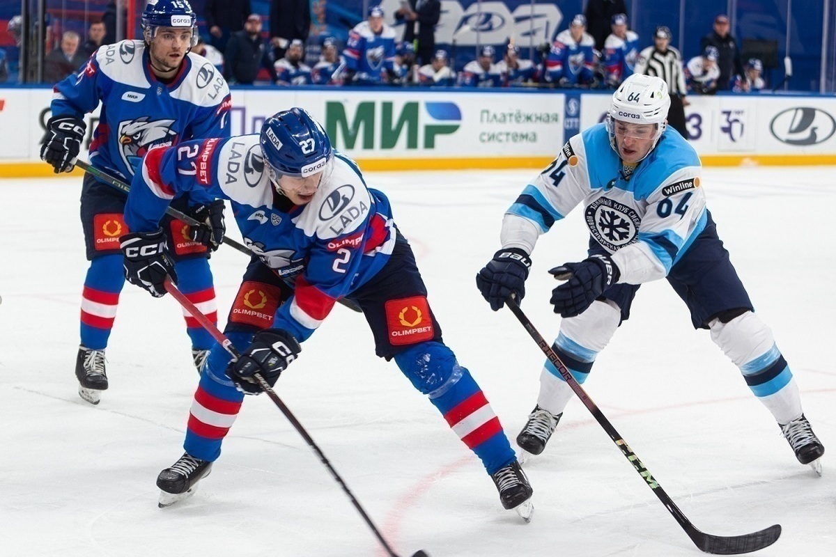 «Лада» обыграла минское «Динамо» в матче КХЛ