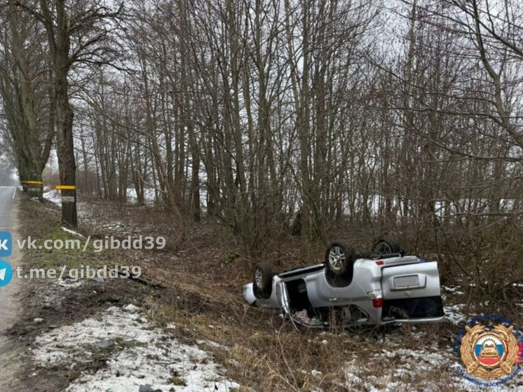 В Калининграде машина на встречной полосе влетела в другой автомобиль