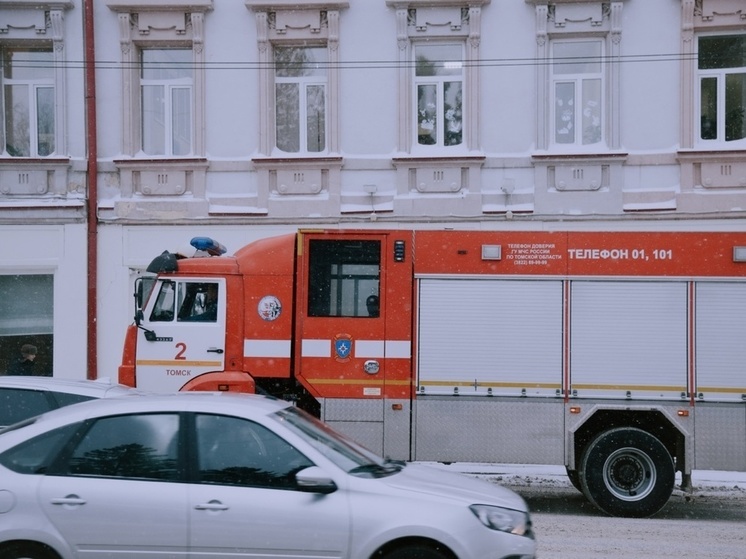 В Томском районе сгорел автомобиль "Газель"