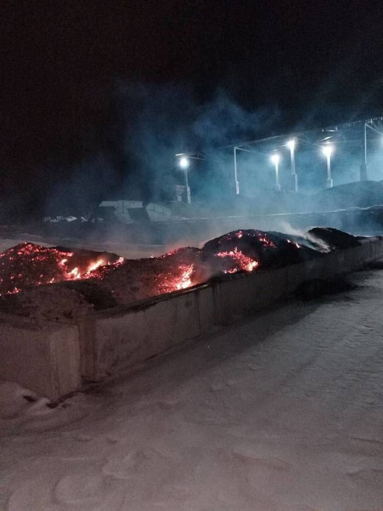 В Бурятии уголь прогрел воздух в поселке Онохой-2 после самовозгорания