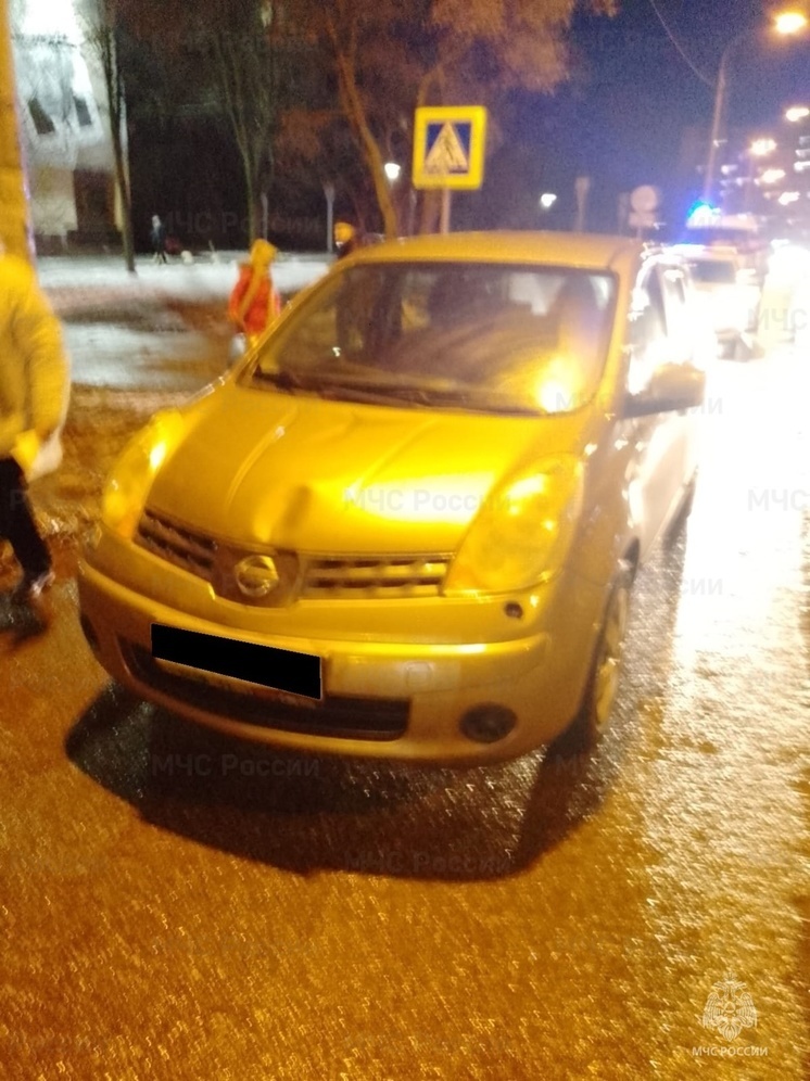 Nissan наехал на пешехода в Обнинске