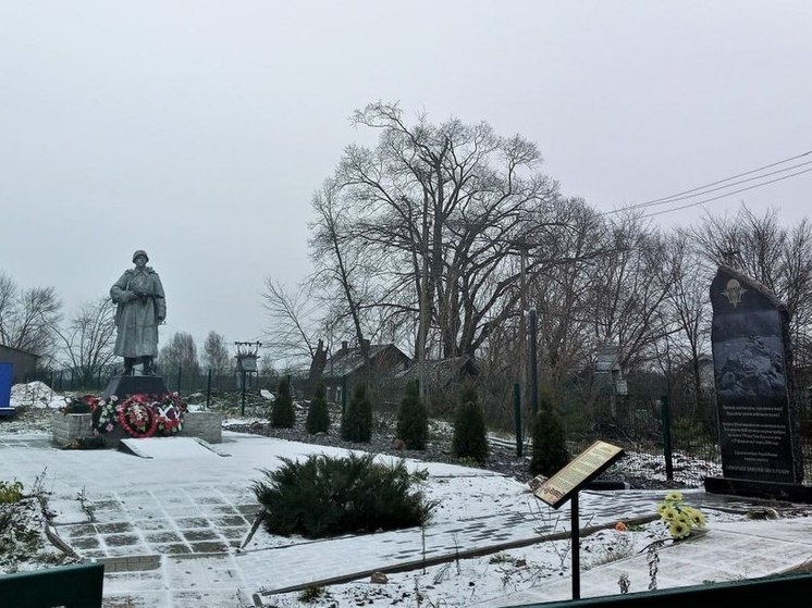 Отремонтировать воинское захоронение планируют в куньинской деревне