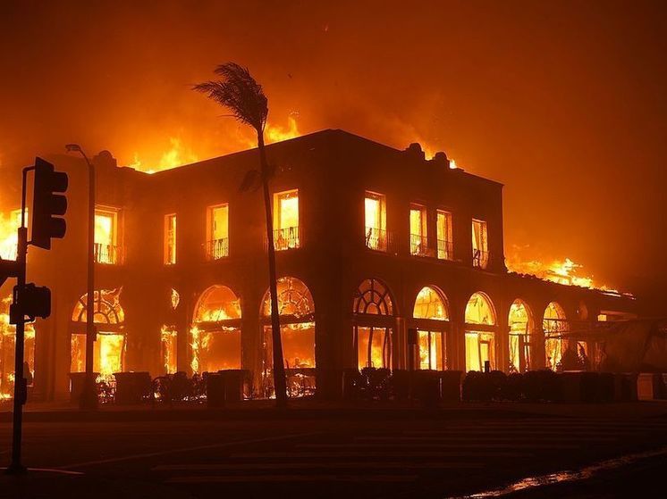 Синоптик Позднякова назвала засуху и ветер причинами масштабных пожаров в Калифорнии