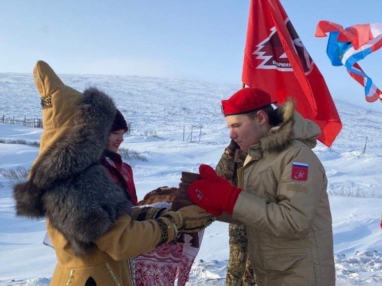 Алданский район передал эстафету Знамени Победы нерюнгринцам