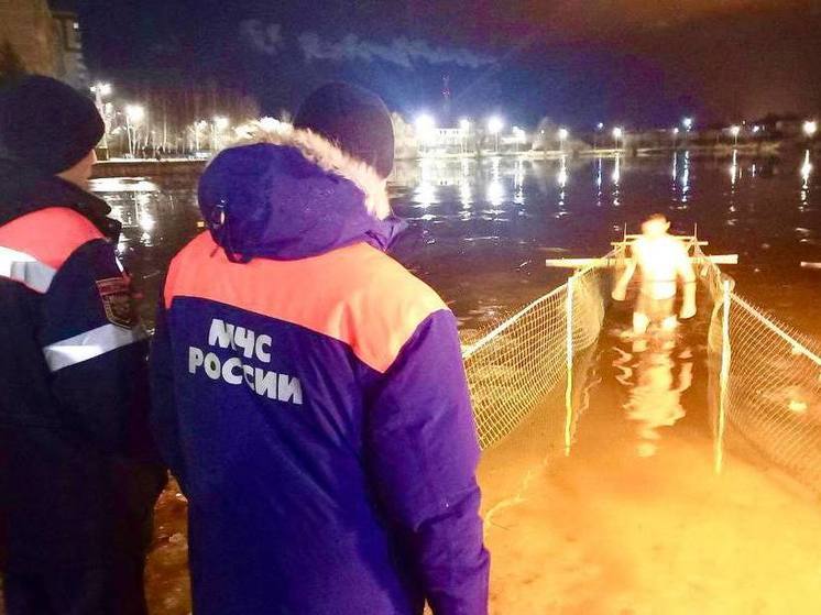 В Курской области на Крещение в купелях окунулись 2800 человек