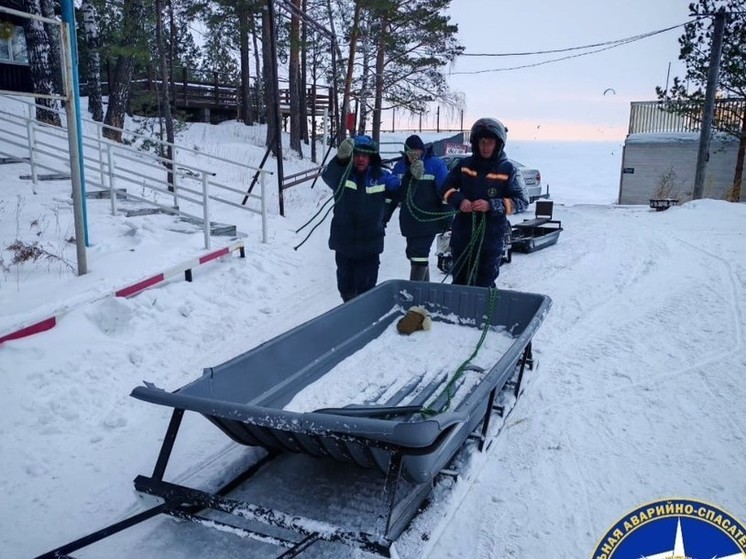 В Новосибирской области два пенсионера застряли на Обском море из-за поломки мотособаки