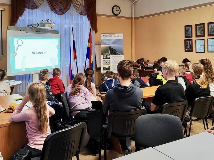 На Куршской косе провели квиз для воспитанников экоцентра