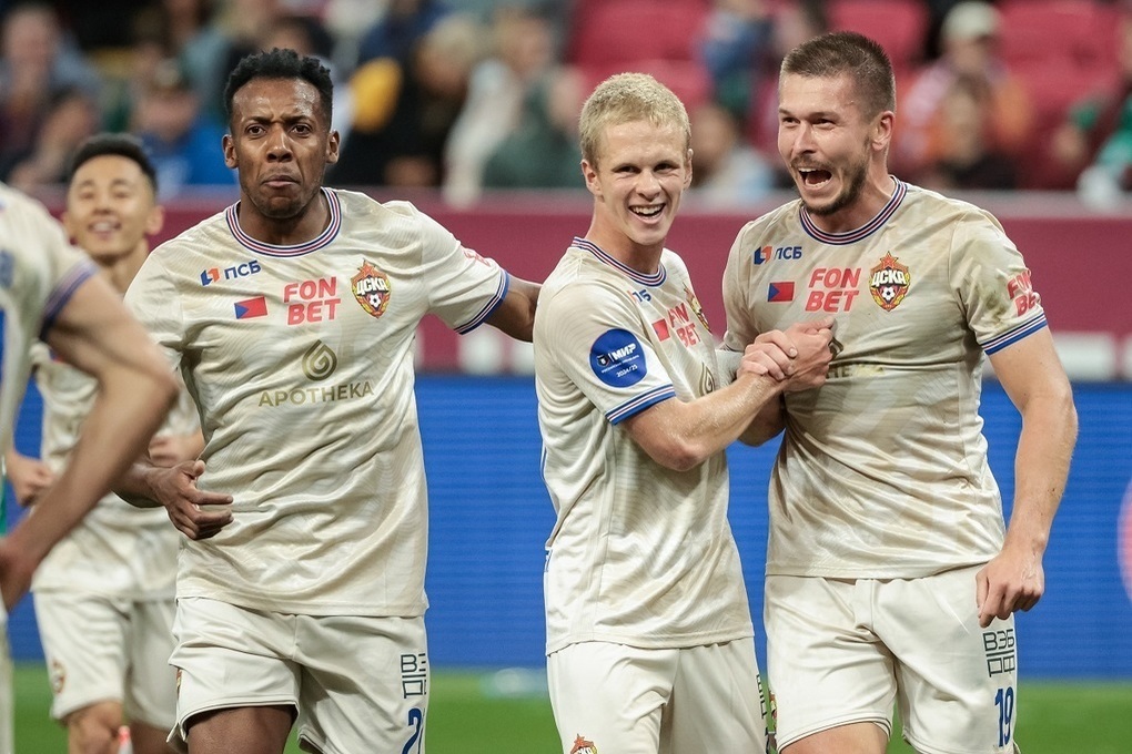 ЦСКА разгромил ОКМК в товарищеском матче