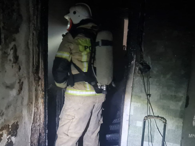 В Рубцовске на вспыхнувшем из-за чайника пожаре погиб пожилой мужчина