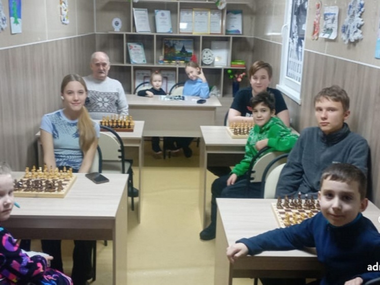 Кружок шахмат и шашек открыли в Захребетном Нарьян-Мара