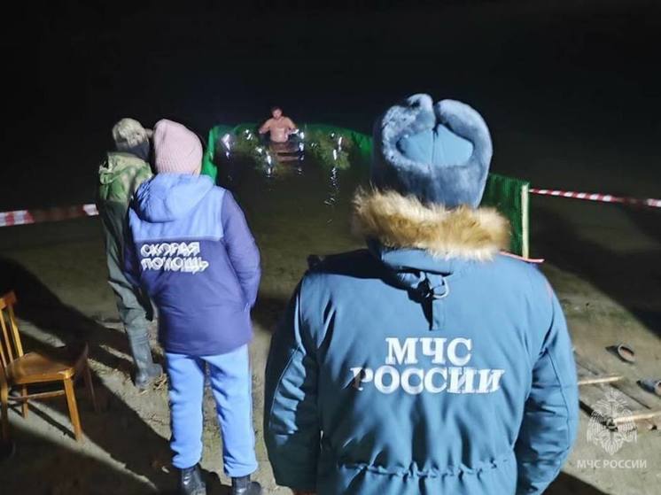В Курской области более 23 тысяч человек приняли участие в крещенских мероприятиях