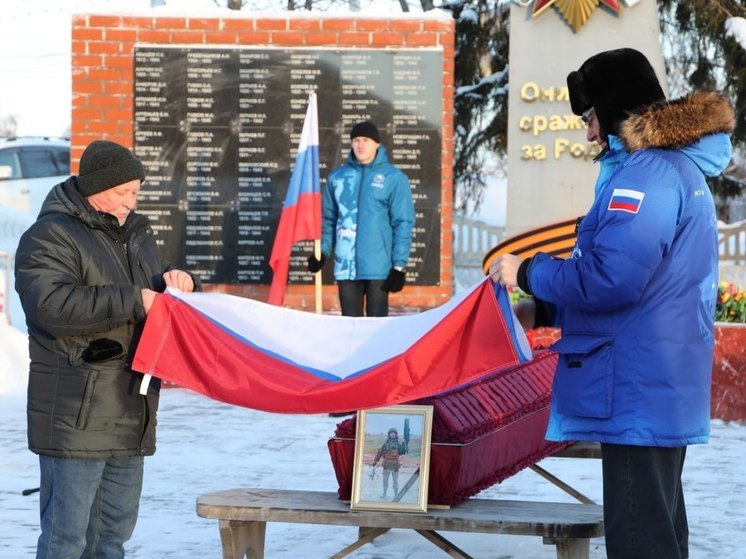 В Шурышкарском районе погибших на СВО бойцов проводили в последний путь