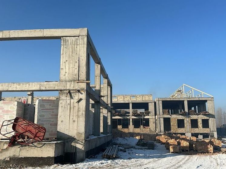 В жилмассиве «Ак-Бата» идет строительство новой школы на 650 мест