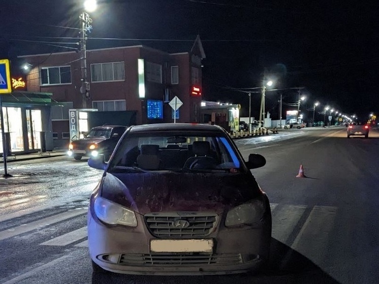 В Уварове водитель иномарки сбила пешехода на переходе