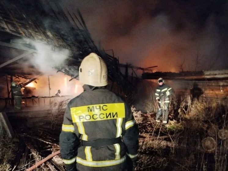 За сутки в Липецкой области случилось 7 пожаров
