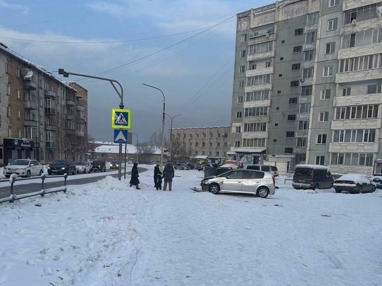 В Кызыле нетрезвый водитель совершил наезд на двух несовершеннолетних пешеходов