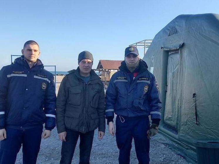 Из Тверской области доставили дизтопливо для обогрева палаток у Азовского моря рядом с Бердянском