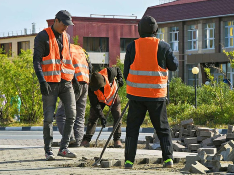 Во временных и общественных работах на Чукотке поучаствовало 95 человек