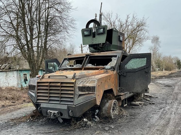 В Курской области ВС РФ уничтожили канадский «Сенатор»