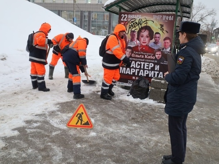 В Алтайском крае с начала года к очистке улиц привлекли свыше 600 должников