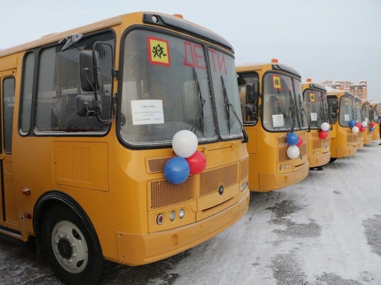 204 новых школьных автобуса получит Омская область