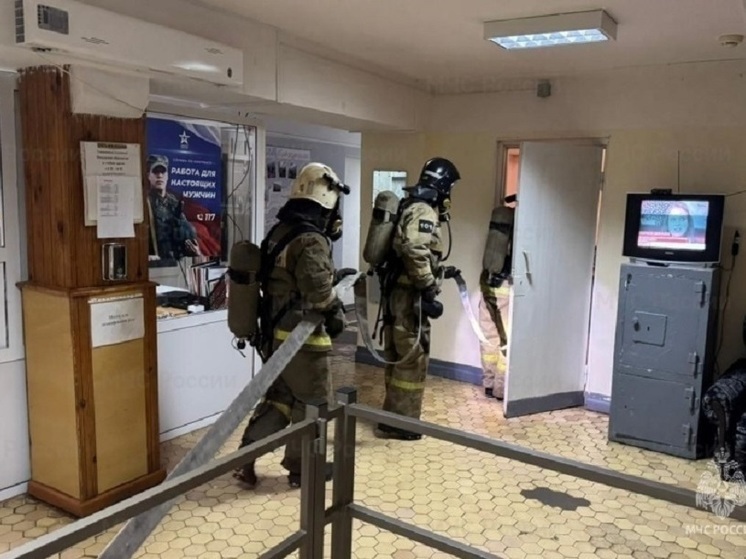 В общежитии Костромской области разгорелся условный пожар