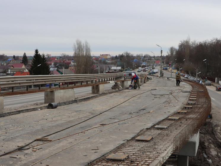 В Тамбовской области проверили ремонт путепровода на улице Лаврова