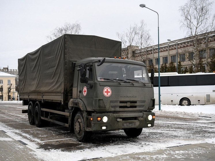 Тверская область направила в зону СВО гумгруз для передвижного мобильного госпиталя