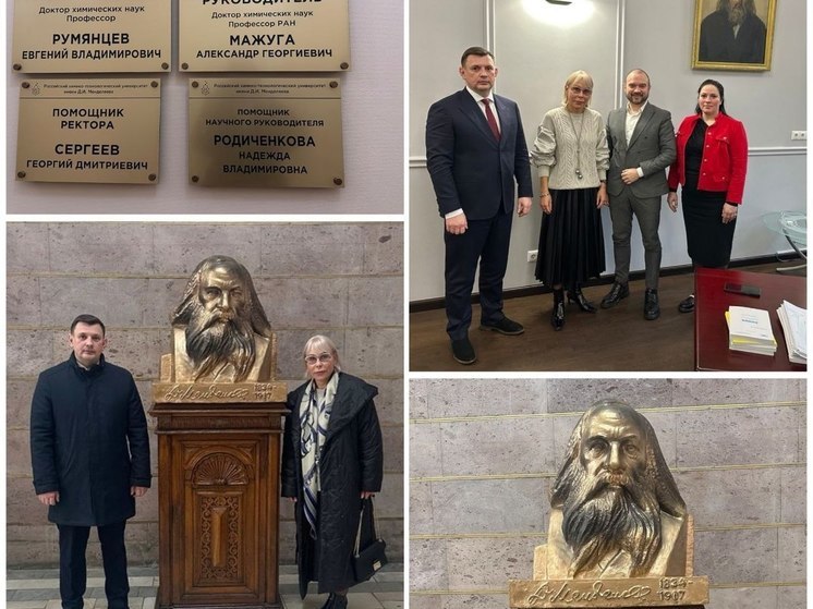 Школкина хочет видеть от Новомосковского института РХТУ стратегию развития