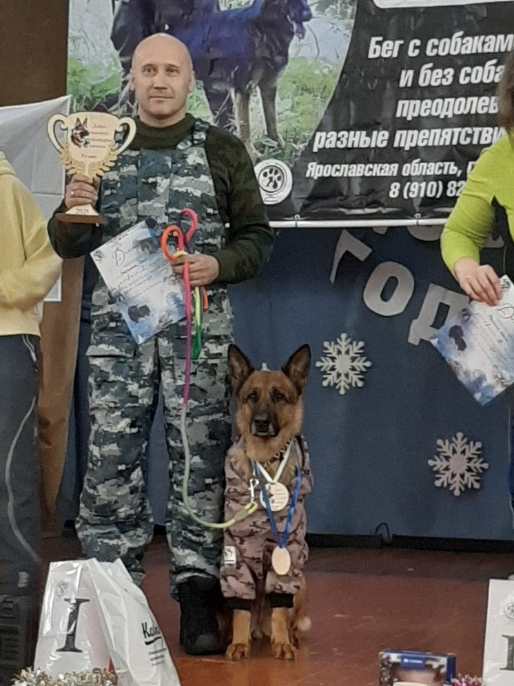 Сотрудник ОСН УФСИН России по Ивановской области стал победителем соревнований по каникроссу
