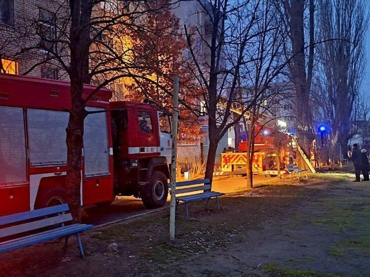 Забытая еда на плите стала причиной пожара в Мелитополе