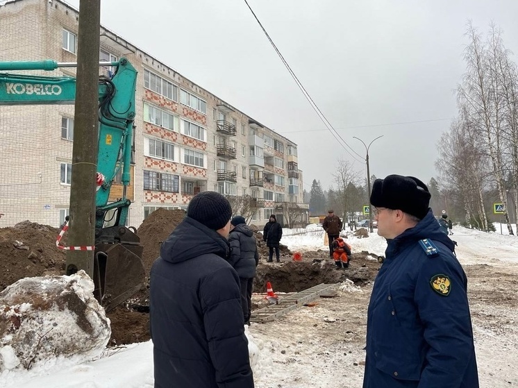 Прокуратура организовала проверку из-за длительного отключения воды в Питкяранте