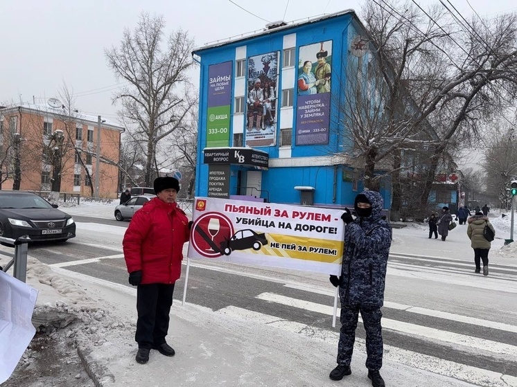 В Кызыле в прошлом году по вине нетрезвых водителей произошло 25 ДТП