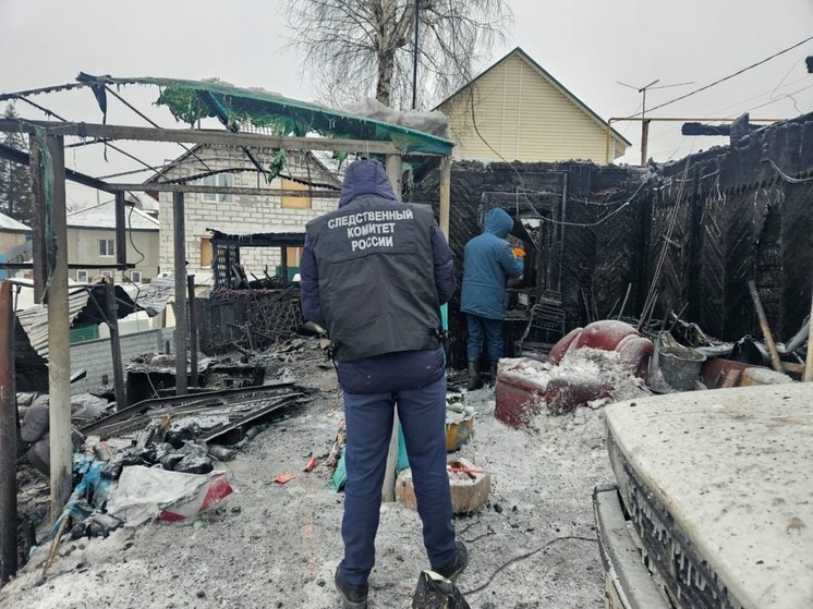 В Новосибирске возбудили уголовное дело после гибели трёх человек при пожаре