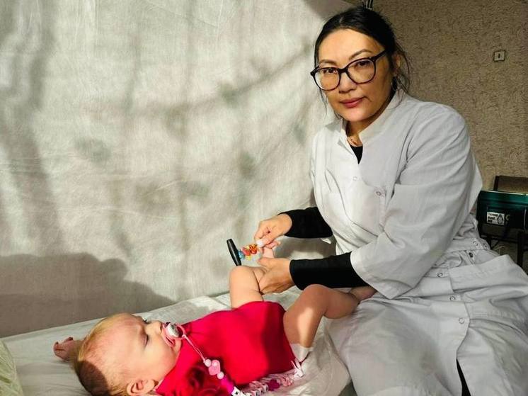 Калмыцкие медики помогли сотне детей только в одном селе подшефного региона