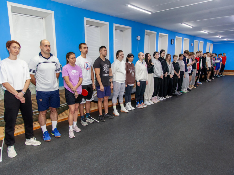 СГУОР отпраздновали день студента соревнованием по настольному теннису