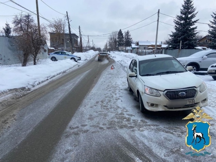 В Самаре 14-летняя девочка попала под авто, переходя дорогу в неположенном месте