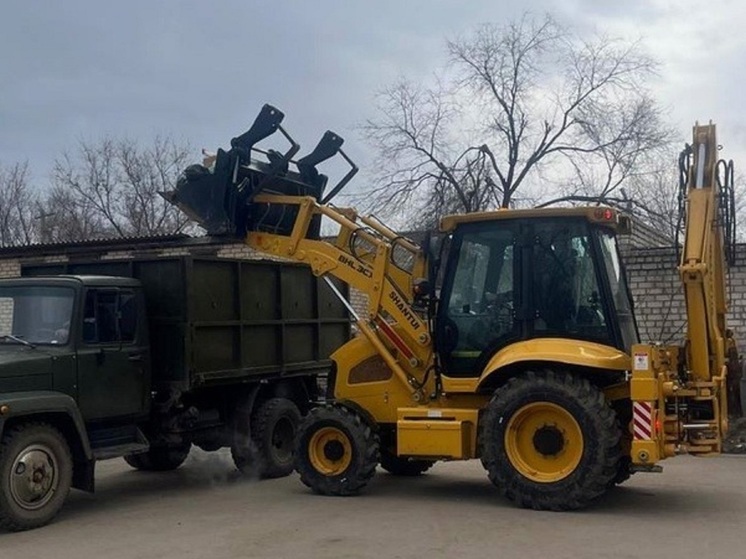 В районе Калмыкии приобрели спецтехнику